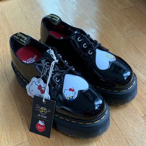 Dr. Martens x Hello Kitty Patent Leather Platform